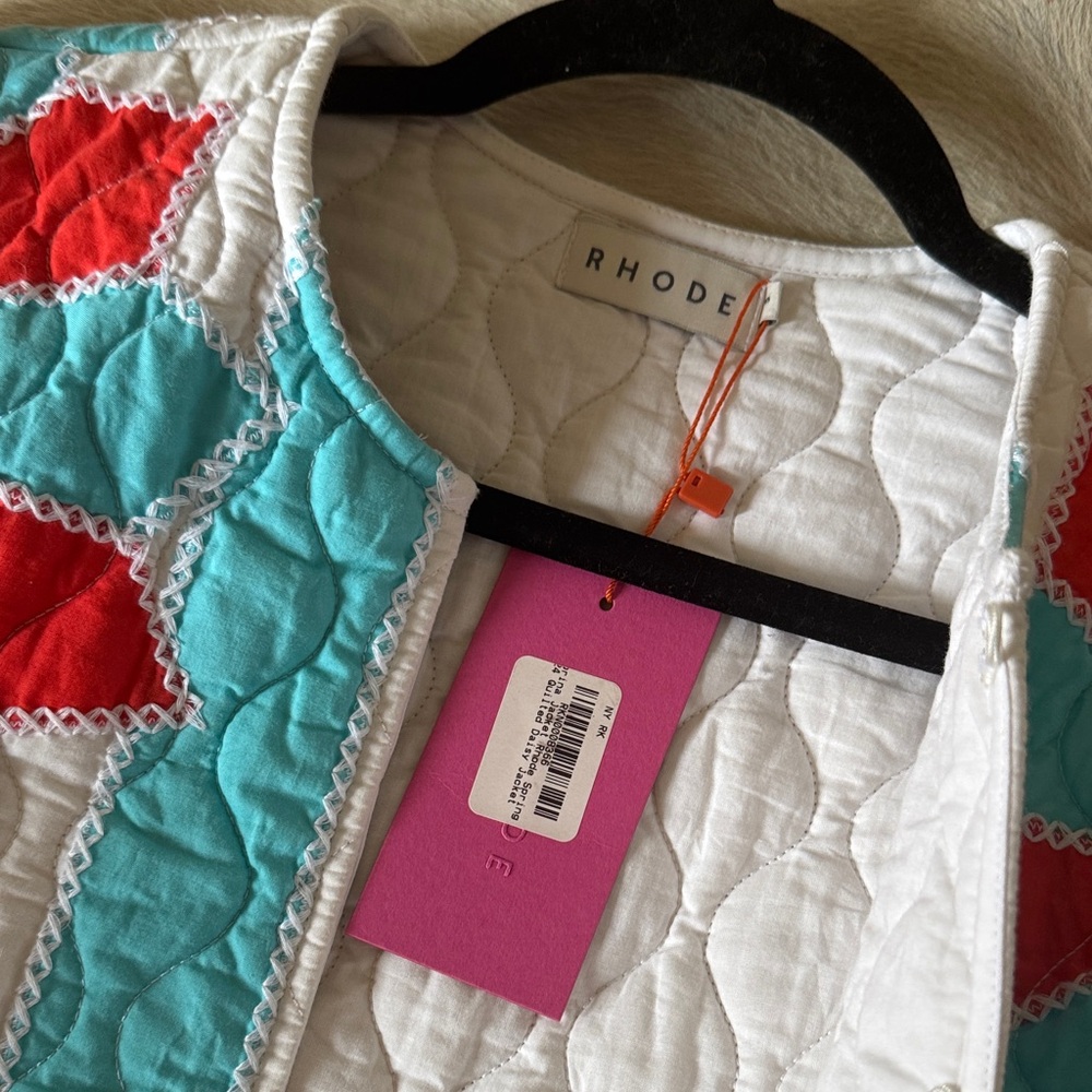 RHODE Colorful Quilted Jacket and Shorts Set - Picture 2 of 5